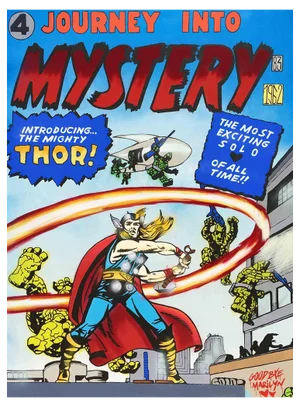 Solo, Thor, Mixed Media on Canvas, 2017