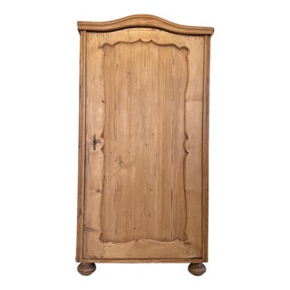 Farmhouse Cabinet in Natural Wood For Sale