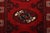 Textile Turkmen Runner 2’7” X 9’6” Red Wool Vintage Tribal Hand-Knotted Oriental Rug For Sale - Image 7 of 11