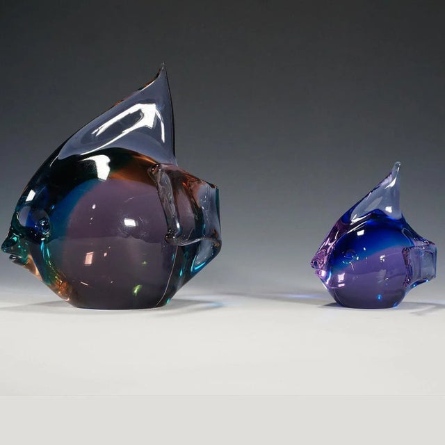 German Murano Fish Sculpture by Livio Seguso for Gral, 1970s For Sale - Image 6 of 7