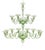 Monumental Murano Glass Chandelier with Rigadin Detailing by Simoeng for Simoeng For Sale