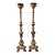 A Pair of Early 18th-Century Brass Altar/Mantel Candle Holders For Sale
