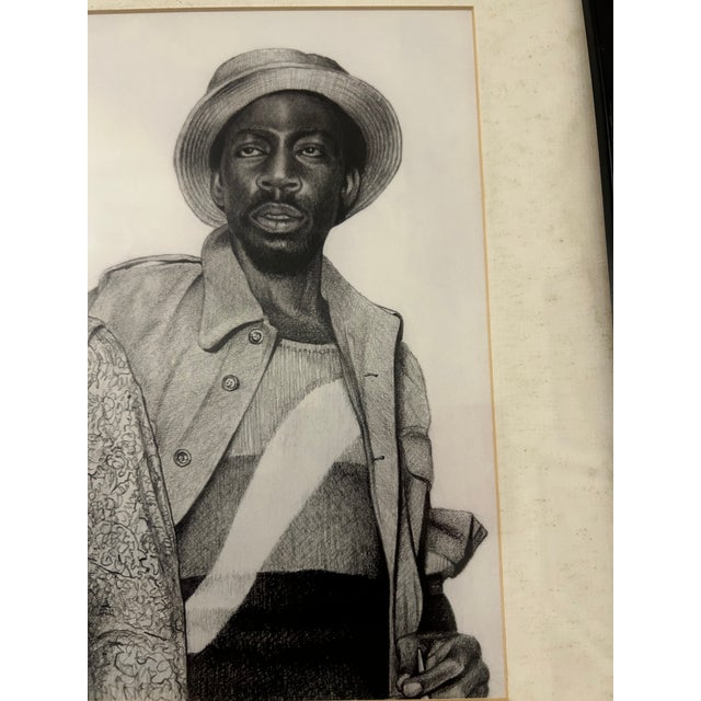 2010s Howard Moo Young Original Pencil Drawing – Bob Marley, Peter Tosh & Bunny Wailer, Signed For Sale - Image 5 of 10