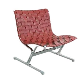 PLR1 Lounge Chair by Ross Littell for ICF, Milano, Italy, 1970s For Sale
