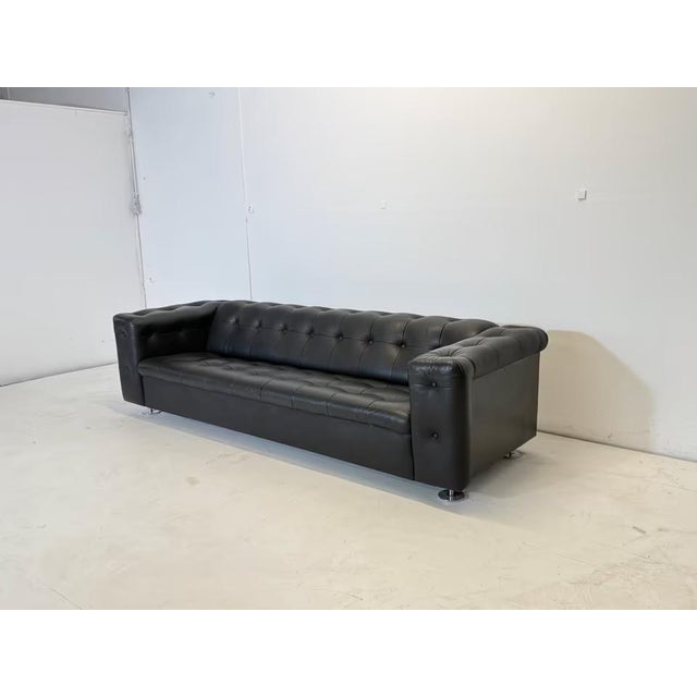 Leather RH-306 Sofa attributed to Robert Haussmann for de Sede For Sale - Image 4 of 18