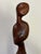 Isamu Noguchi Hand Carved Teak Sculpture of Woman, Mid-Century Modern, USA, 1968 For Sale - Image 4 of 6
