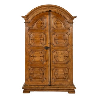 Large Italian Pine Armoire, 18th Century For Sale