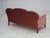 Vintage Danish Two-Seater Sofa in Salmon Pink Furniture Velour, 1950s For Sale - Image 10 of 18