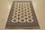 Farmhouse Bokhara Jaldar Rug 5’7” X 7’8” Beige Wool Tribal Hand-Knotted Oriental Carpet For Sale - Image 3 of 12