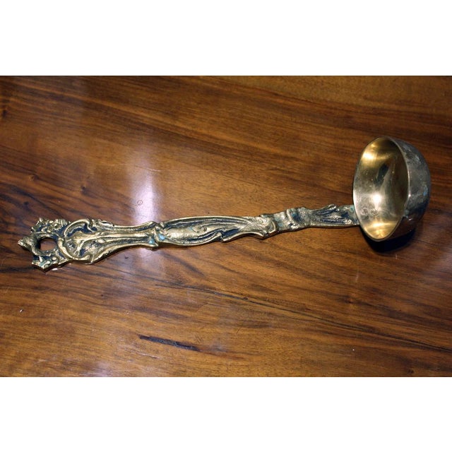 Large Decorative Brass Cutlery Set, Italy, 1950s, Set of 3 For Sale - Image 13 of 16