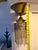 Mustard Early 20th Century Moroccan Hand Painted Chandelier With Glass Tassels For Sale - Image 8 of 8