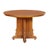 Round Italian Extendable Walnut & Veneer Table For Sale - Image 9 of 9