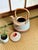 Late 20th Century Vintage Mid-Century Modern Otagiri Japan Stoneware Seagull-Rattan Handle-Ceramic-Coastal Teapot For Sale - Image 5 of 11