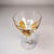 Glass Golden Honey Amber Wine Glasses, Set of 6 For Sale - Image 7 of 9
