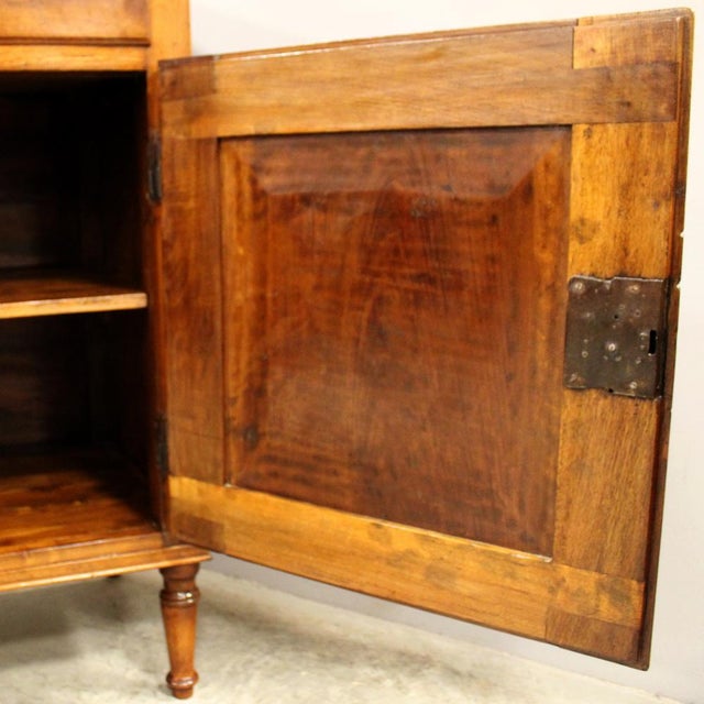 18th Century Italian Directory Sideboard in Walnut For Sale - Image 9 of 15