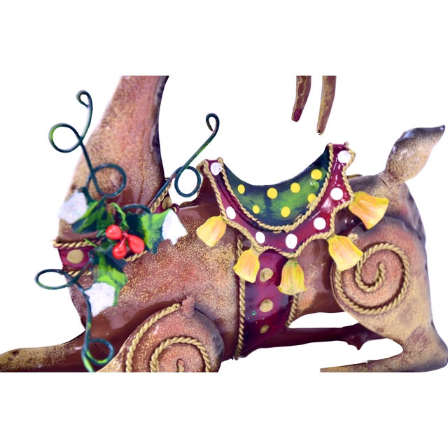 Holiday 10" Stag Reindeer For Sale - Image 9 of 10