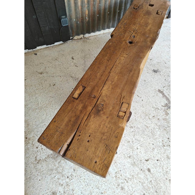 Brutalist Workbench Console, 1890s For Sale - Image 17 of 18