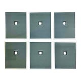 Set of 6 Italian Plaster Intaglios Wall Art Frames and Matted For Sale