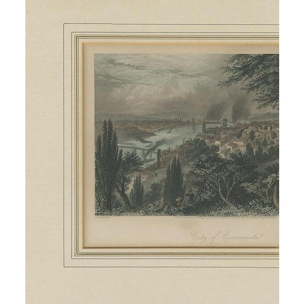 D. Appleton & Company, The City of Cincinnati, 1872, Print For Sale - Image 3 of 5