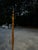 1970s Vintage MCM Tall Wooden Coat Rack With Brass Hooks For Sale - Image 5 of 12