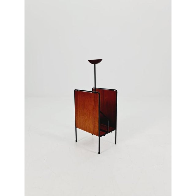 Mid-Century Danish Teak Magazine Rack, 1960s For Sale - Image 10 of 10