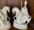 Mid 19th Century Antique Mid 19th Century English Staffordshire Scottish Highlander Hunter on Horseback Table Lamps - a Pair For Sale - Image 5 of 13