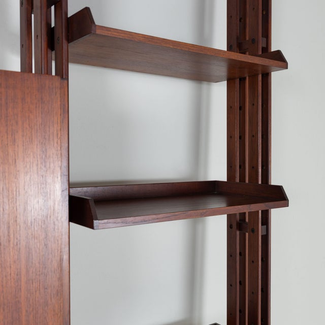 LB7 Three-Bay Bookcase by Franco Albini for Poggi, 1950 For Sale - Image 11 of 16