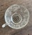 Glass Vintage Jeannette Feathered Glass Punch Bowl With Base, 12 Punch Cups, and Ladle For Sale - Image 7 of 7