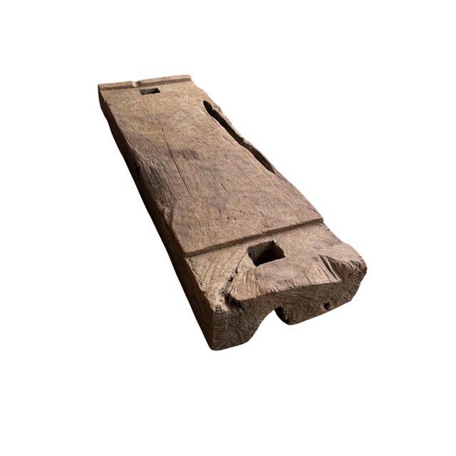 Teak Wood Java Rice Mortar Table C. 1900 For Sale - Image 4 of 10