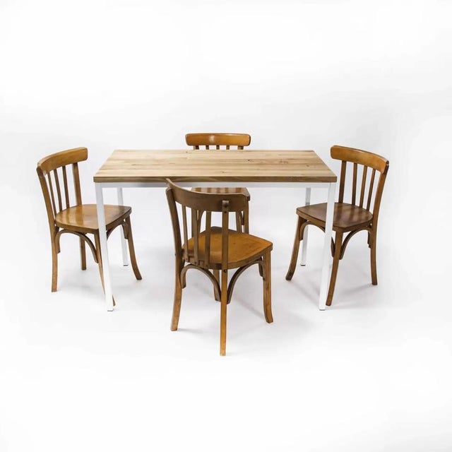 Early 21st Century Rectangular Cube Cafe Table, 2010s For Sale - Image 5 of 7