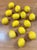 Hollywood Regency 14 Vintage Italian Large Stone Shapes Lemons For Sale - Image 4 of 7