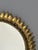 Mid-Century Modern Hollywood Regency Spanish Gilt Metal Sun Mirror, 1950s For Sale - Image 10 of 18