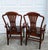 Elevate Your Space With This Exceptional Pair of Jonathan Charles Mahogany Leather Armchairs. For Sale - Image 9 of 12