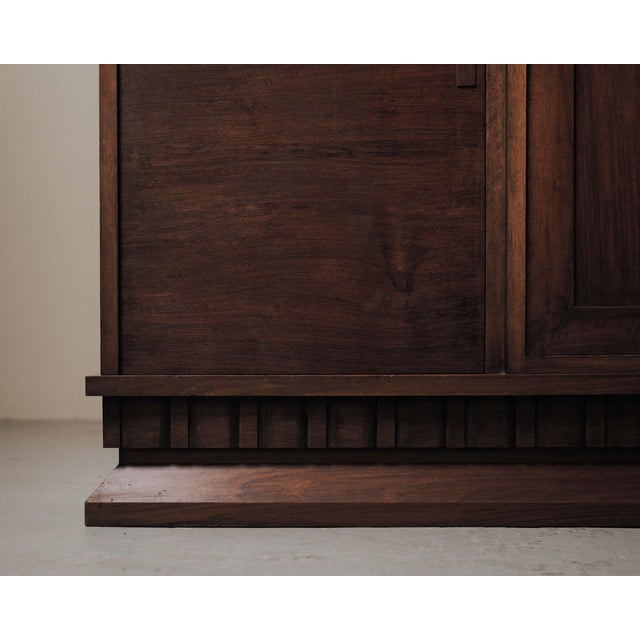 Art Deco Walnut Sideboard by Jacques Philippe, France, 1930s For Sale - Image 18 of 18