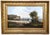 Gold 19th C Gilt Framed Seascape Coastal Sailboat Scene Oil Painting For Sale - Image 8 of 12