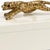 Cream finish - antique gold details. Wood. Cheetah box - cream
