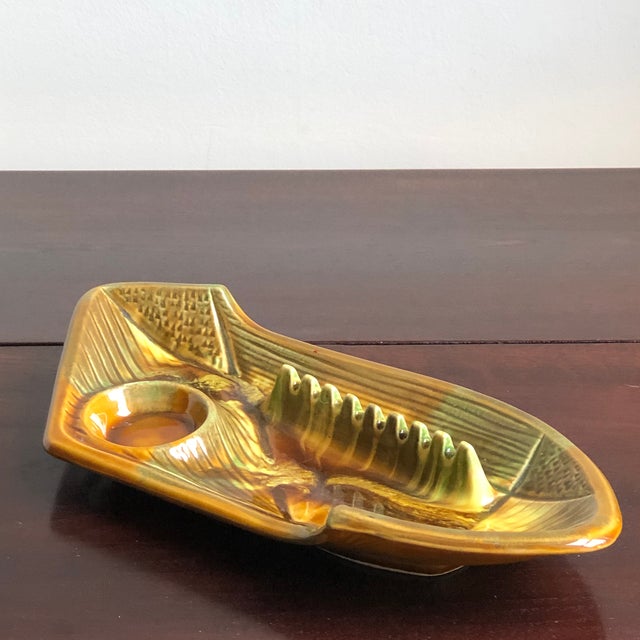 California Pottery 1960s Mid-Century Modern Ashtray For Sale - Image 4 of 10