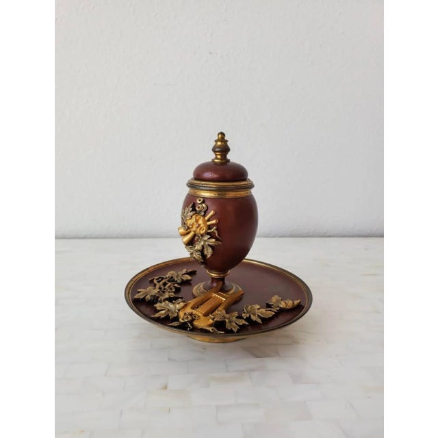 19th Century French Neoclassical Inkstand For Sale - Image 11 of 11