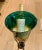 Late 20th Century Mosaic Glass Champagne Chiller on Iron Pedestal For Sale - Image 5 of 5