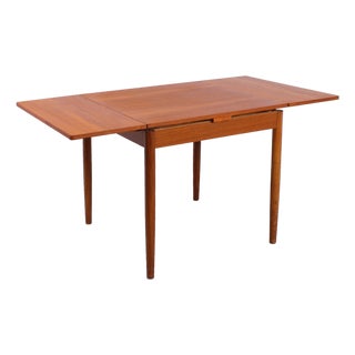 Small Extendable Dining Table in Teak by Cees Braakman for Pastoe, 1950s For Sale