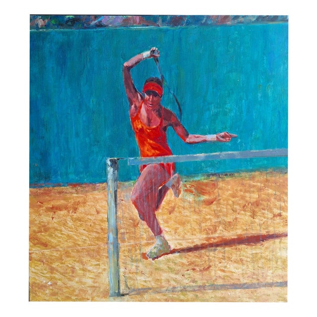 Dorota Zych-Charaziak, Cycle: Tennis-Wenus, 2009, Oil on Canvas For Sale