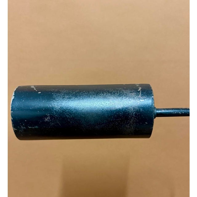 Black Reading Floor Lamp, 1980s For Sale - Image 8 of 10