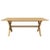Hi Teak Oakville Outdoor Teak Dining Table For Sale In Washington DC - Image 6 of 6