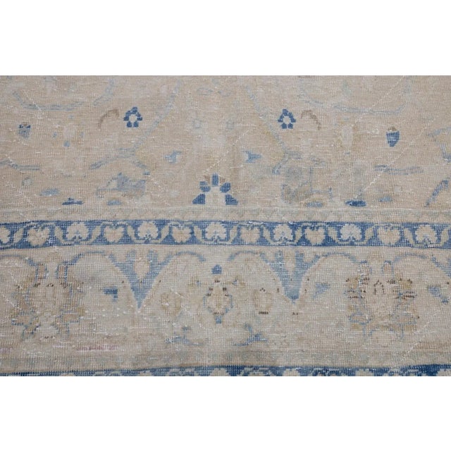 Antique Tabriz Rug 7'3'' x 10'5'' For Sale - Image 9 of 12