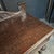 Wood Mid 19th Century Victorian Oak Carved Console Table With One Drawer For Sale - Image 7 of 18