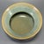 Classic Chinese official‑style celadon porcelain zhadou vessel, with flared wide rim, rounded bulbous body and short foot...