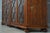 Vintage Large Georgian Style Walnut Bookcase Display Cabinet For Sale - Image 10 of 18