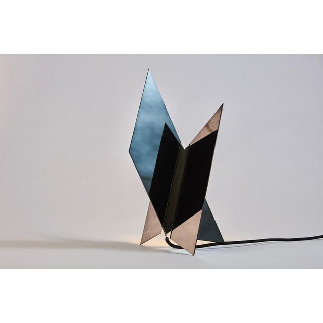 Contemporary Geometric Flare 02 Table Lamp by Jennifer Midoz For Sale - Image 3 of 10
