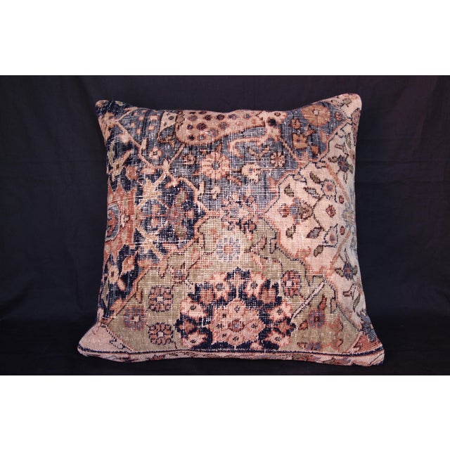 Handwoven Throw Rug Pillow Cushion Cover -20'' X 20'' For Sale - Image 4 of 14