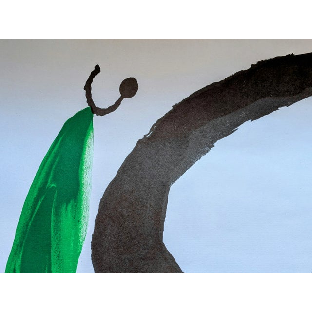 Joan Miro, Abstraction in Colors, Signed Color Lithograph, 1970s For Sale - Image 8 of 9